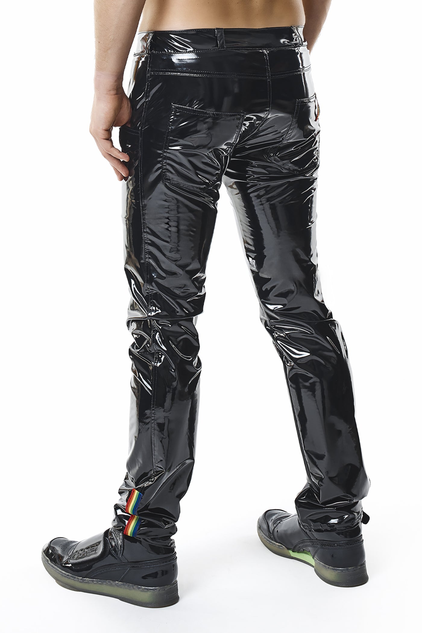 Herren PVC Hose RMValerioRBW schwarz - 2XL - Regnes Fetish Planet - Shop Deutschland Noodosz