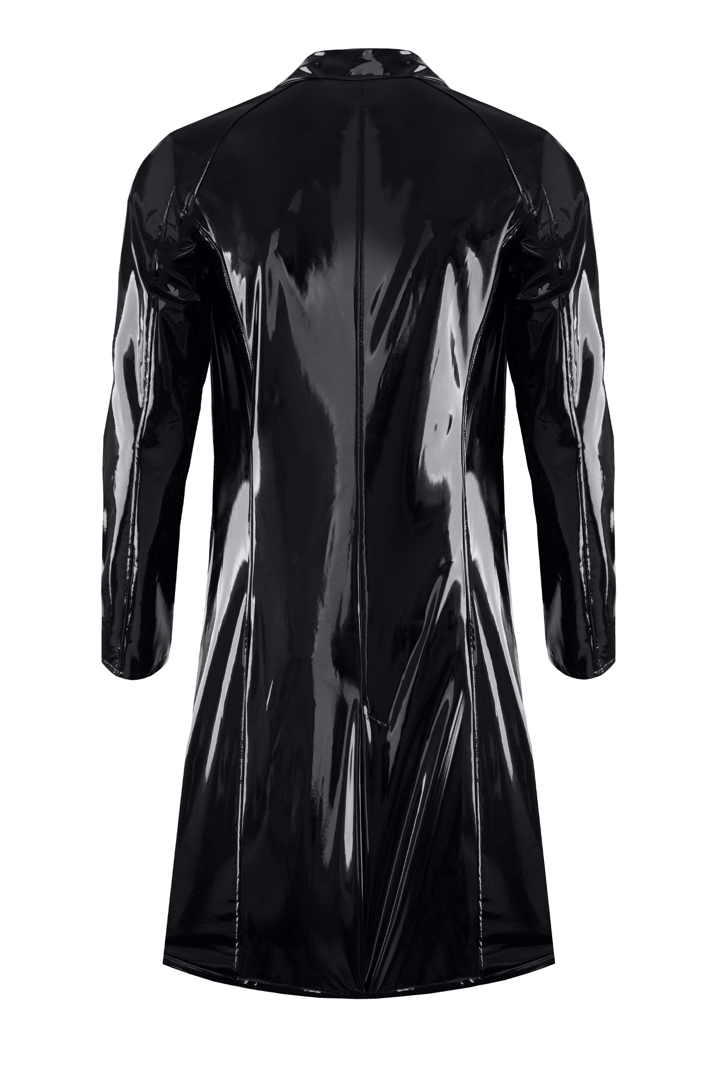 halblanger Herren Lack-Mantel RMStefano - 2XL - Regnes Fetish Planet - Shop Deutschland Noodosz