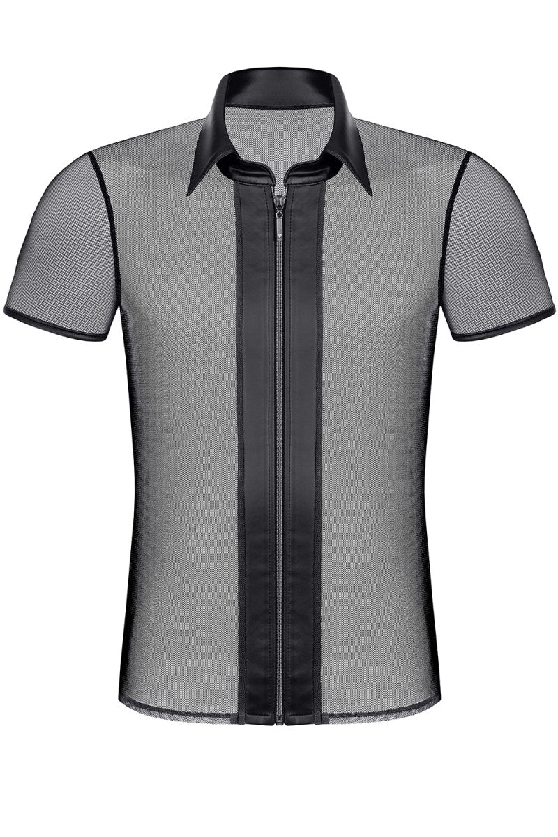 Herren Polo-Shirt RMUgo001 schwarz - 2XL - Regnes Fetish Planet - Shop Deutschland Noodosz