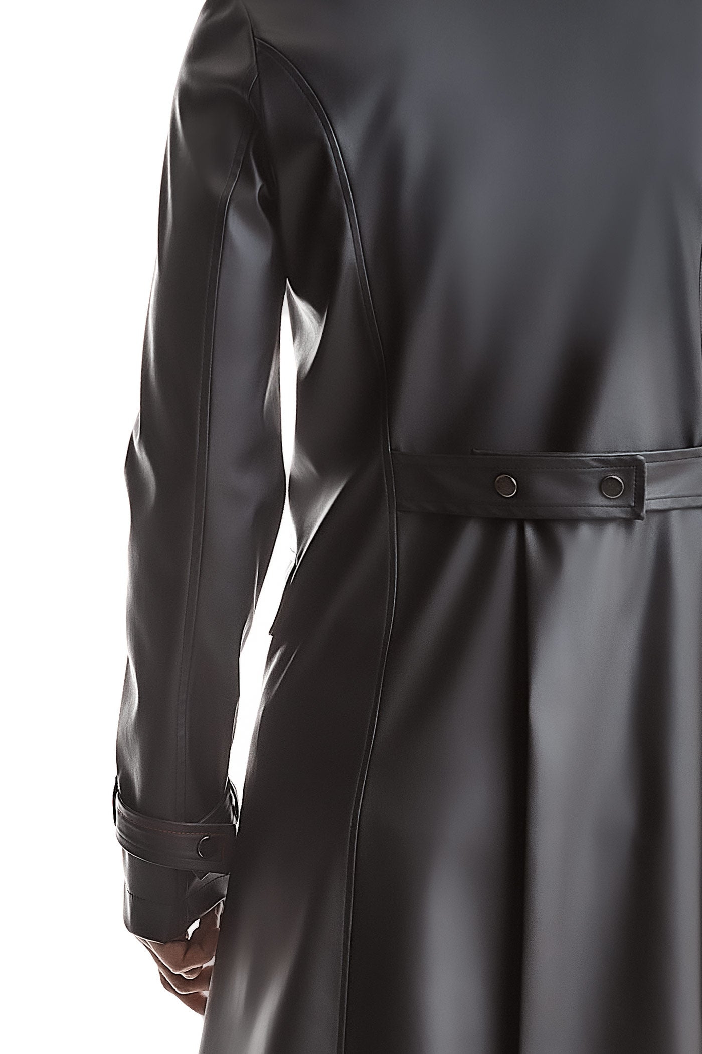 halblanger Herren Mantel RMMassiomo001 - 2XL - Regnes Fetish Planet - Shop Deutschland Noodosz