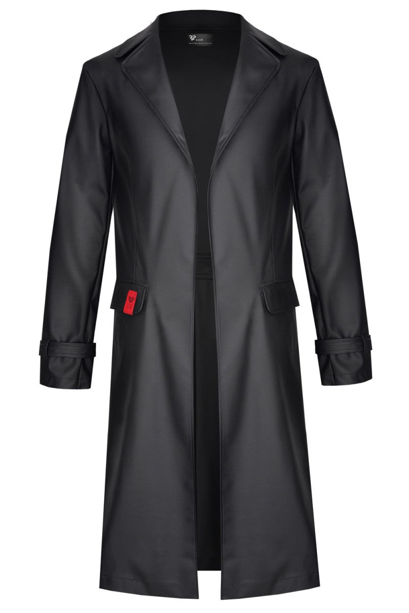 halblanger Herren Mantel RMMassiomo001 - 2XL - Regnes Fetish Planet - Shop Deutschland Noodosz
