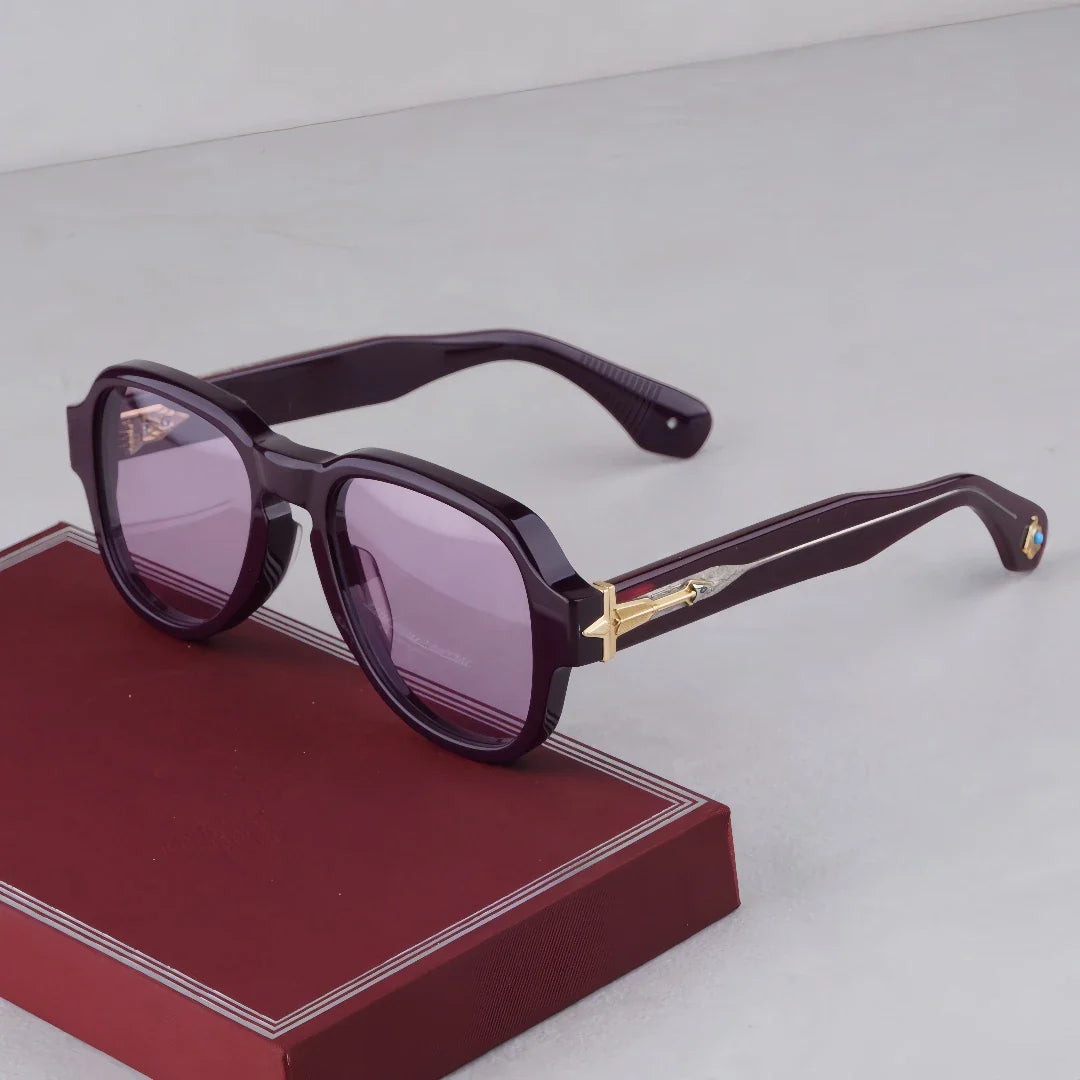 Jacques Marie Mage RED CLOUD Solid thick and old money type sunglasses