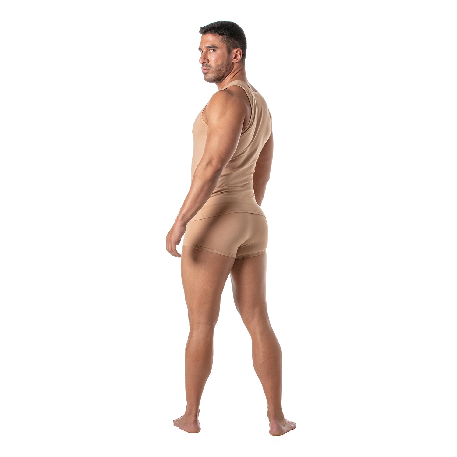 Hautfarbenes Tanktop