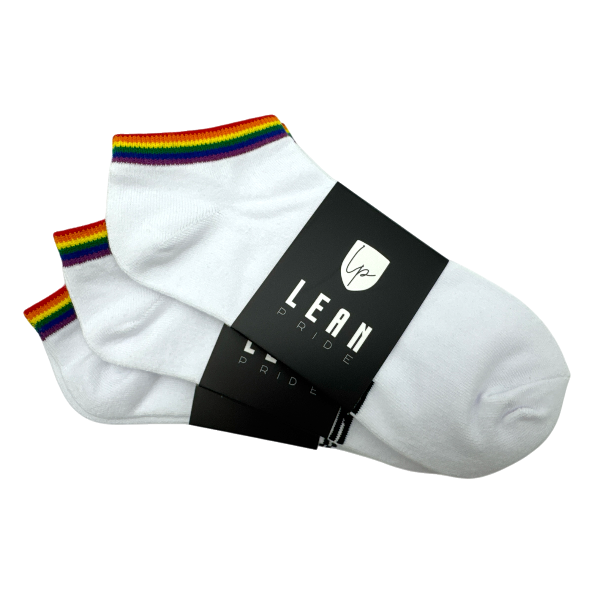 Sneaker-Socken (3er Pack) - Rainbow