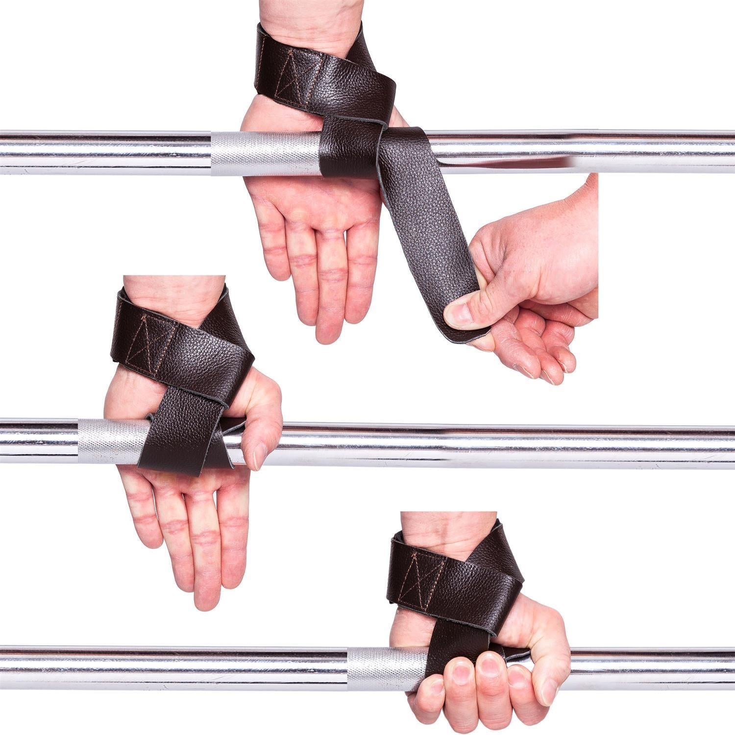 Zughilfen Profi- Leder - Dunkel Braun - T12-5