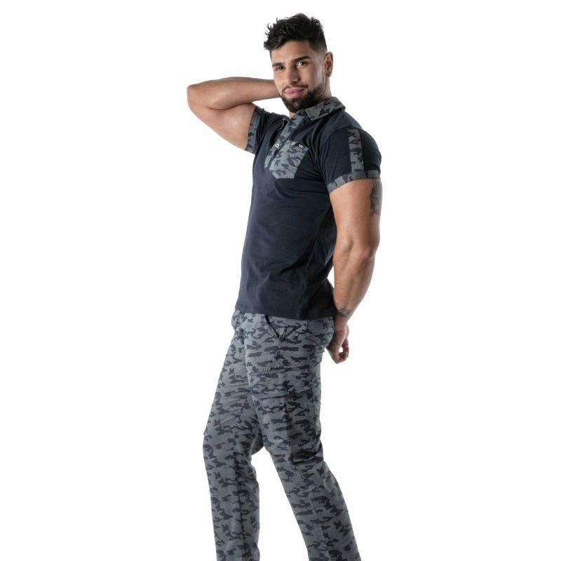 Camo Polo, Poloshirt, Polohemd - TOF Paris - Shop Deutschland Noodosz