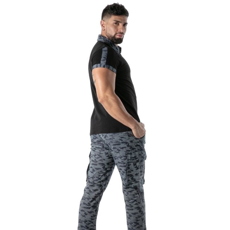 Camo Polo, Poloshirt, Polohemd - TOF Paris - Shop Deutschland Noodosz
