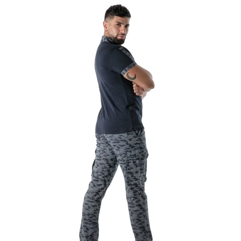 Camo Polo, Poloshirt, Polohemd - TOF Paris - Shop Deutschland Noodosz