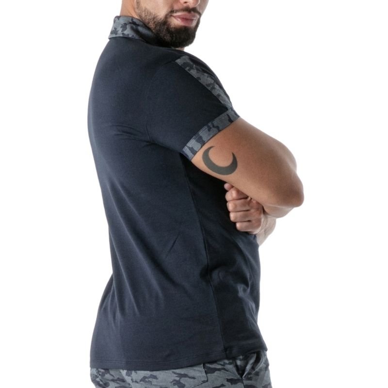 Camo Polo, Poloshirt, Polohemd - TOF Paris - Shop Deutschland Noodosz