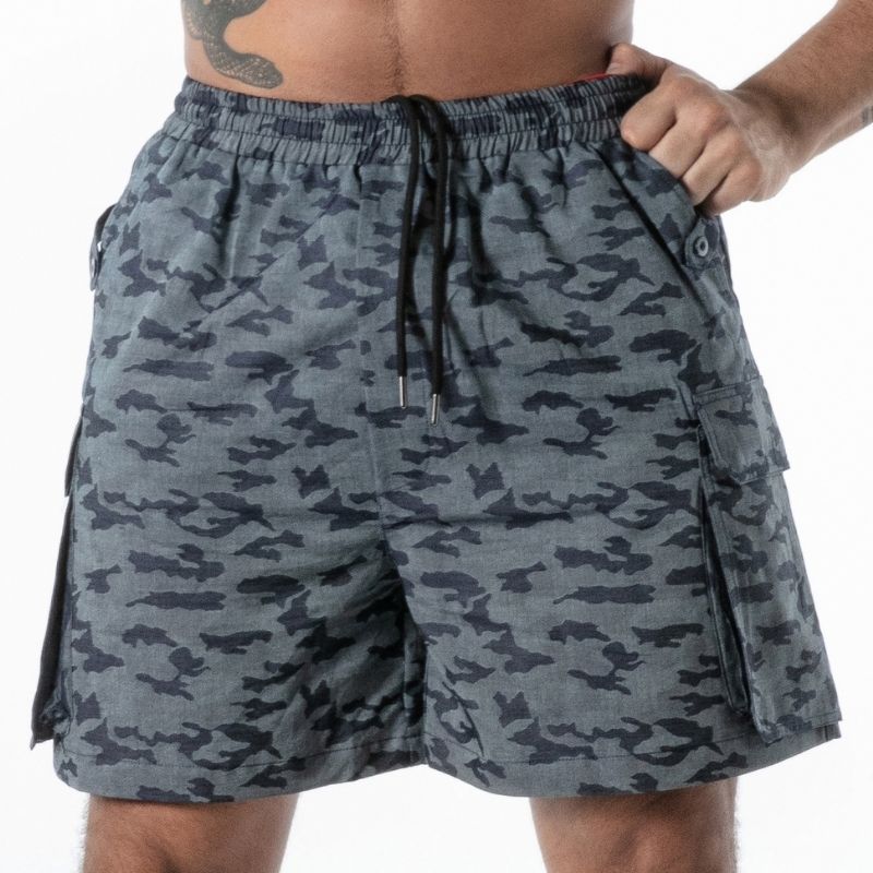 Camo Cargo Long Short - TOF Paris - Shop Deutschland Noodosz
