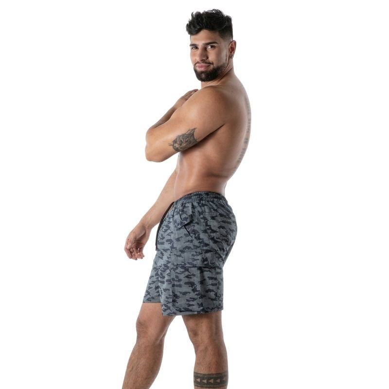 Camo Cargo Long Short - TOF Paris - Shop Deutschland Noodosz
