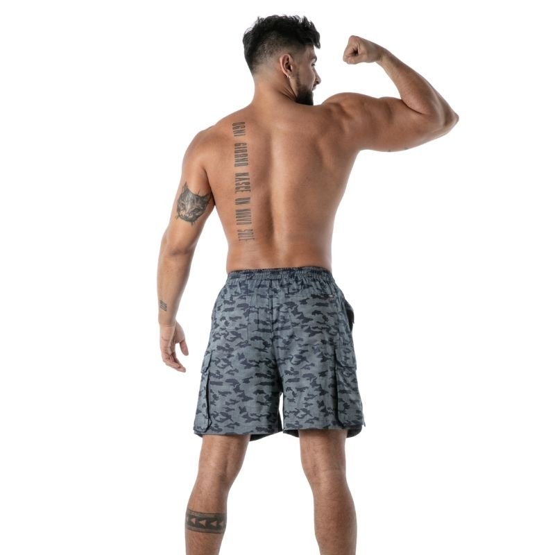 Camo Cargo Long Short - TOF Paris - Shop Deutschland Noodosz