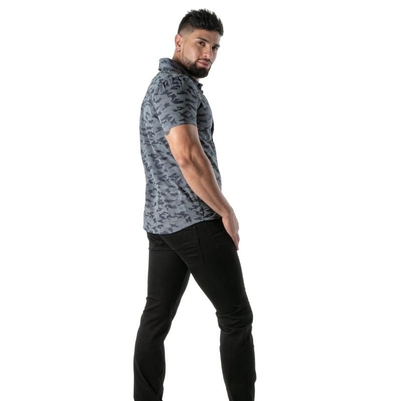Camo Short Sleeves Shirt, Hemd - TOF Paris - Shop Deutschland Noodosz