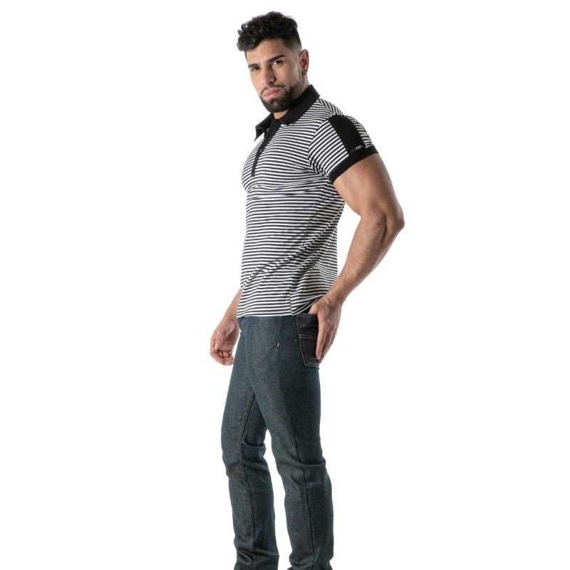 Sailor Stripe Polo, Poloshirt, Polohemd - TOF Paris - Shop Deutschland Noodosz