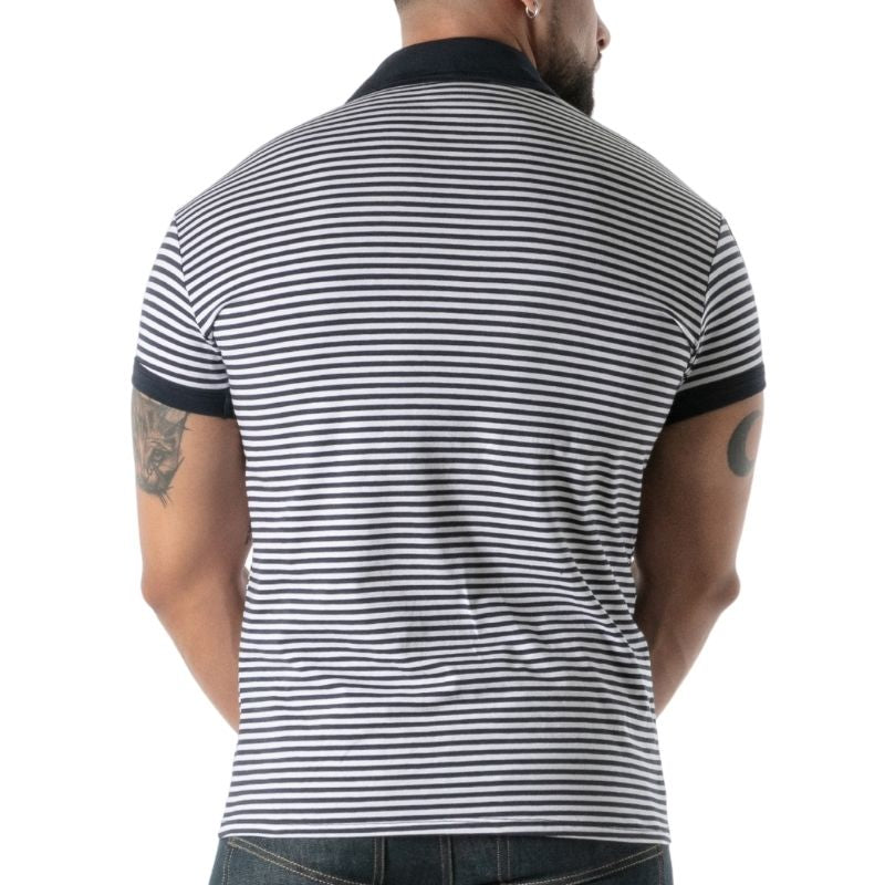 Sailor Stripe Polo, Poloshirt, Polohemd - TOF Paris - Shop Deutschland Noodosz