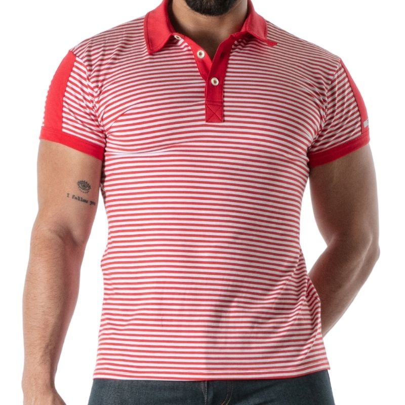 Sailor Stripe Polo, Poloshirt, Polohemd - TOF Paris - Shop Deutschland Noodosz