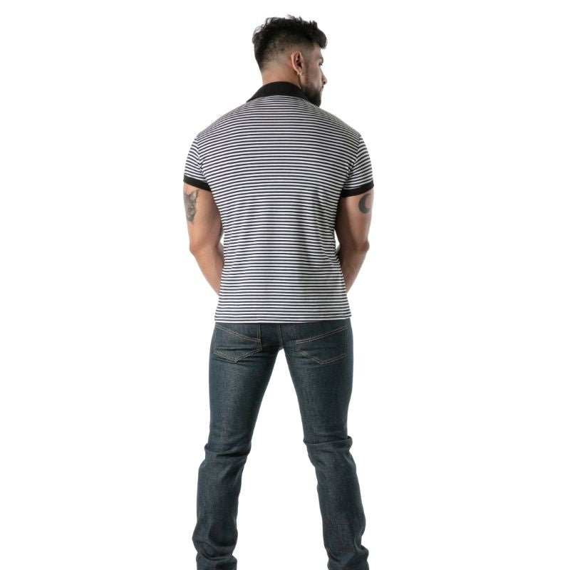 Sailor Stripe Polo, Poloshirt, Polohemd - TOF Paris - Shop Deutschland Noodosz