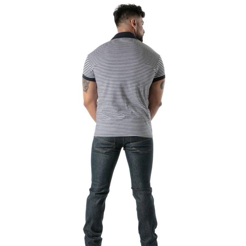 Sailor Stripe Polo, Poloshirt, Polohemd - TOF Paris - Shop Deutschland Noodosz