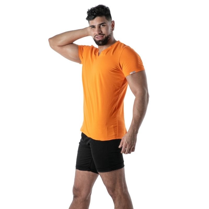 Colorful V-Neck T-Shirt - TOF Paris - Shop Deutschland Noodosz