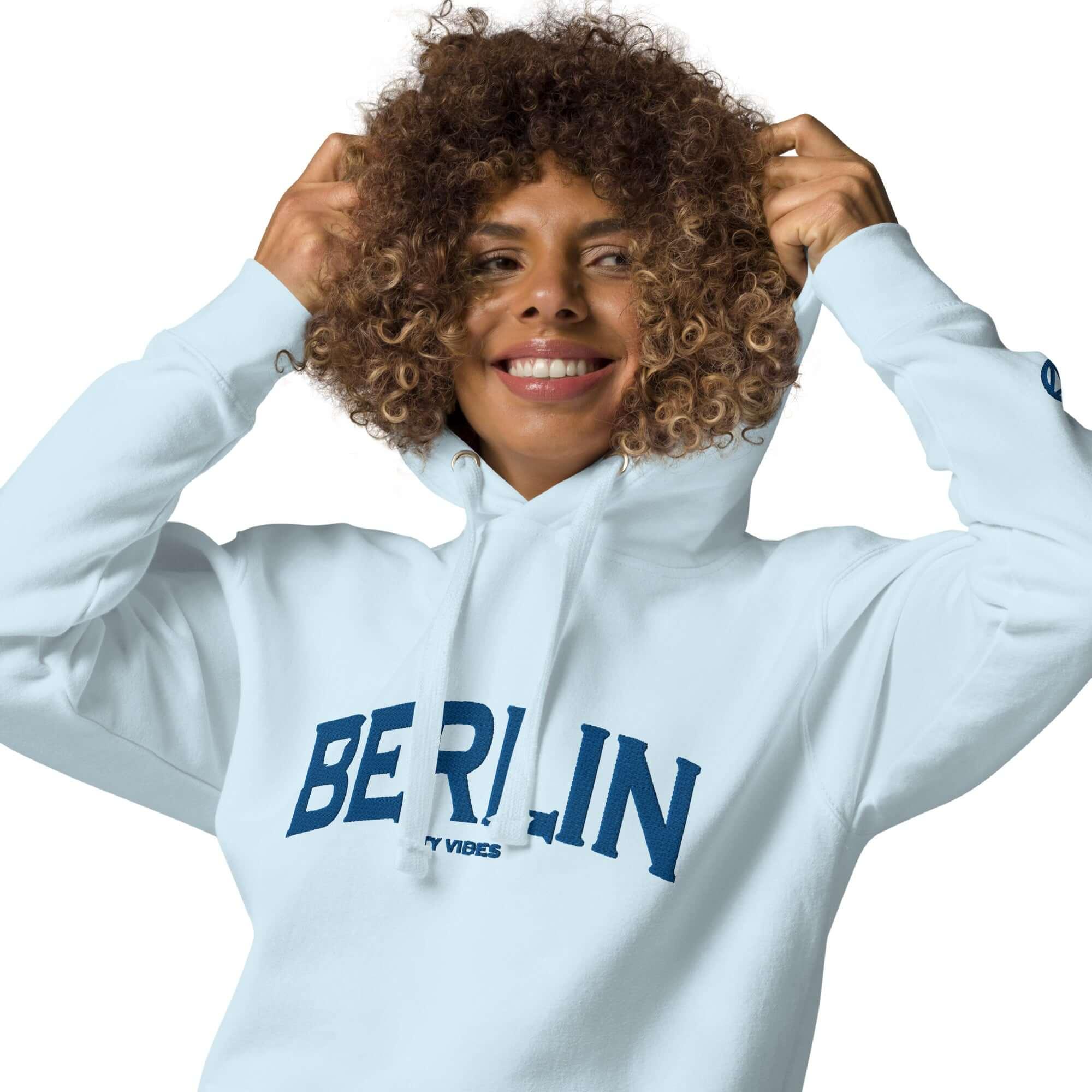 TOV Hoodie City | BERLIN (Hellblau/Blau) * Unisex