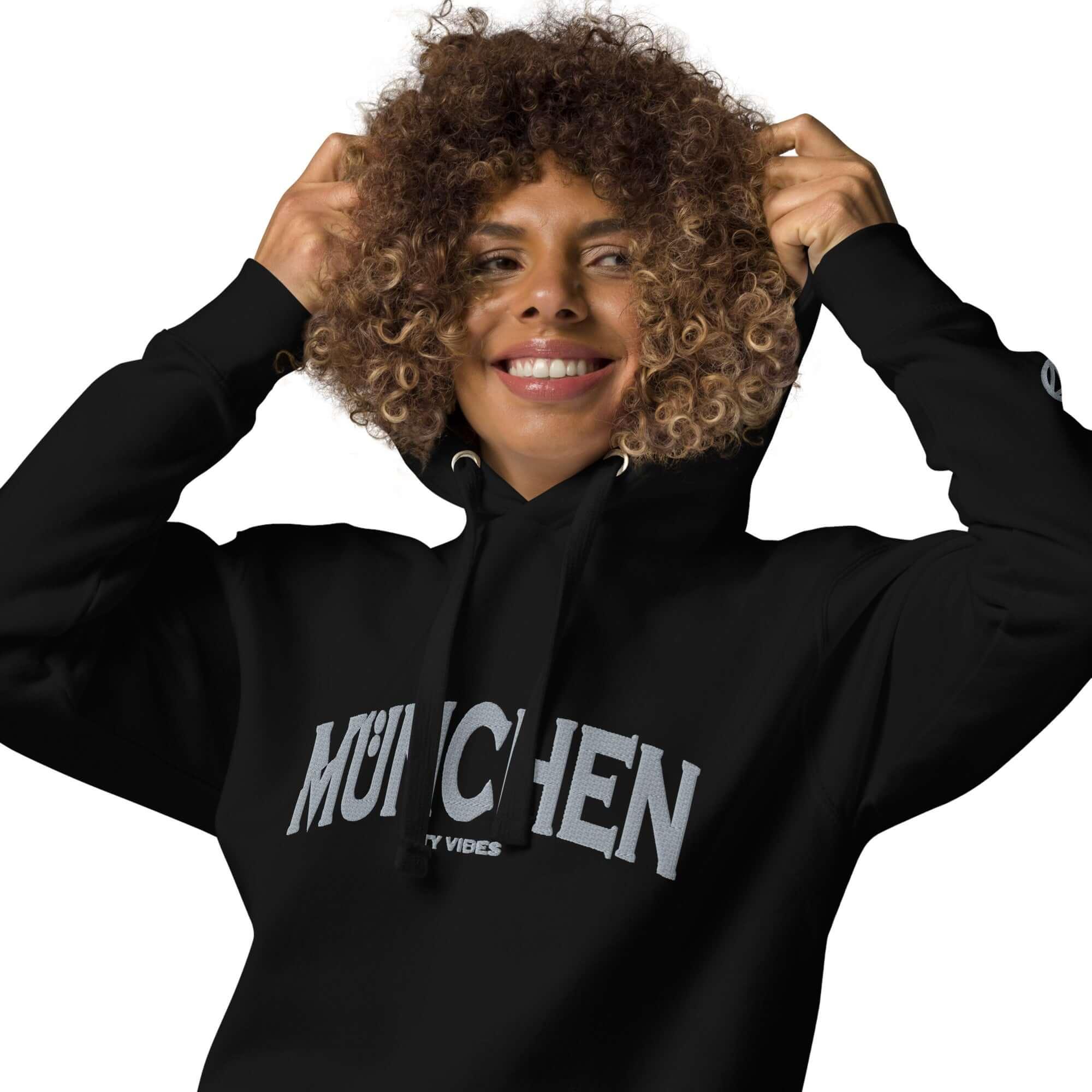 TOV Hoodie City | MÜNCHEN (Schwarz/Grau) * Unisex