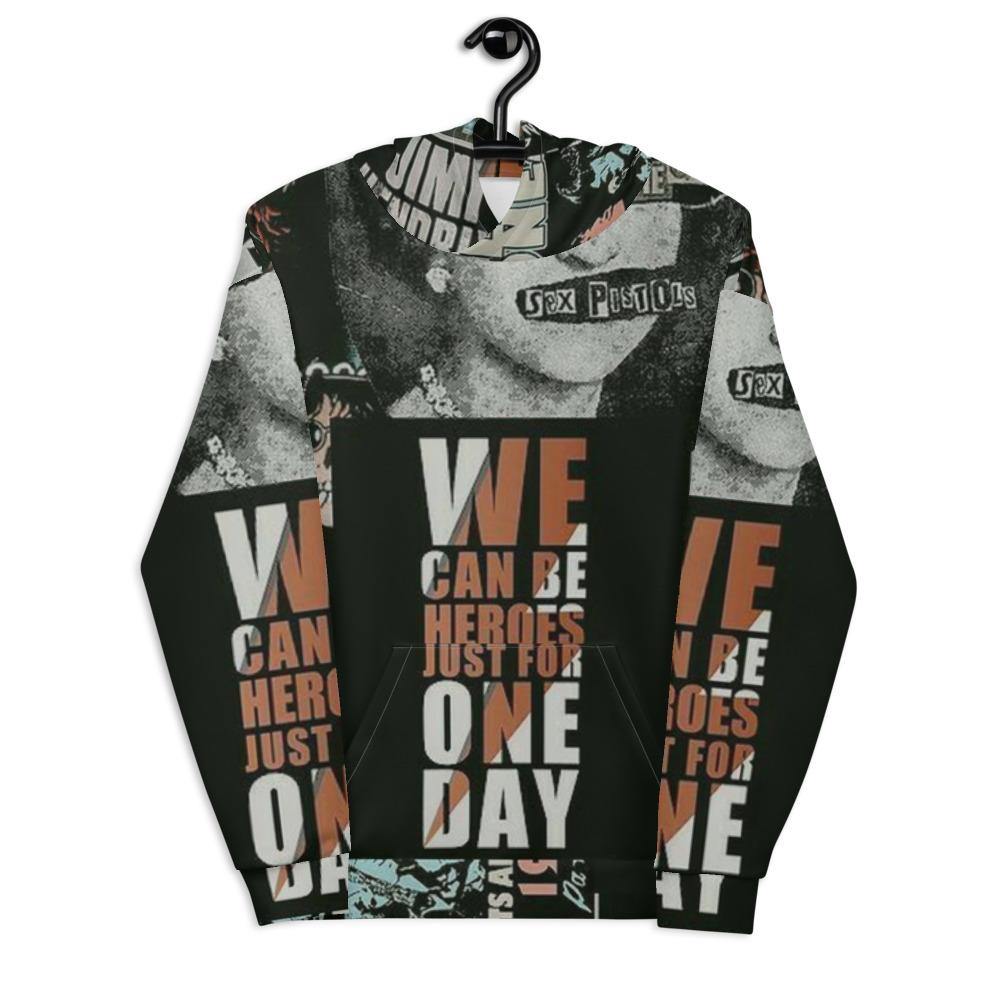 We Can Be Heroes Just for one Day Kapuzenpullover