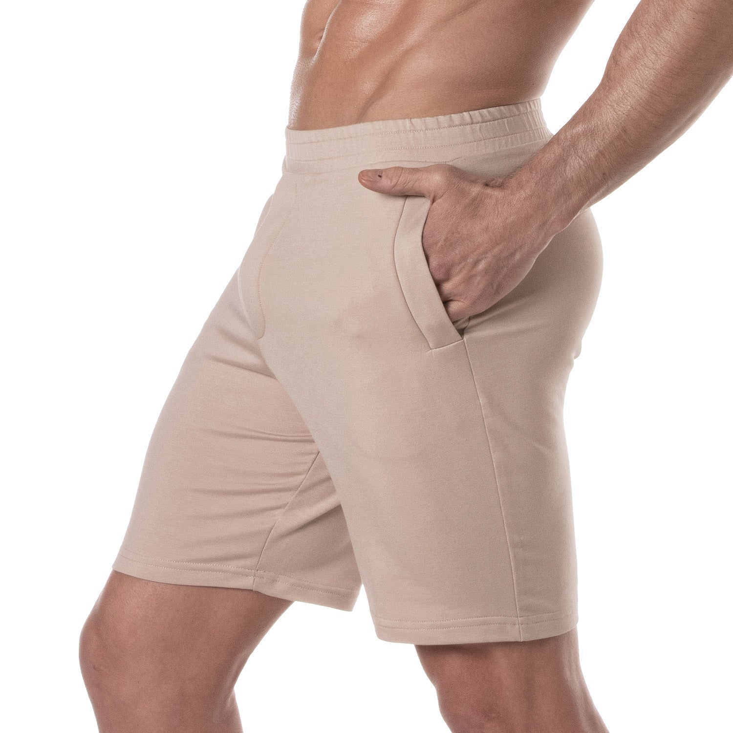 Bambus - Gym - Shorts mit Reißverschlusstasche - TOF Paris - Shop Deutschland Noodosz