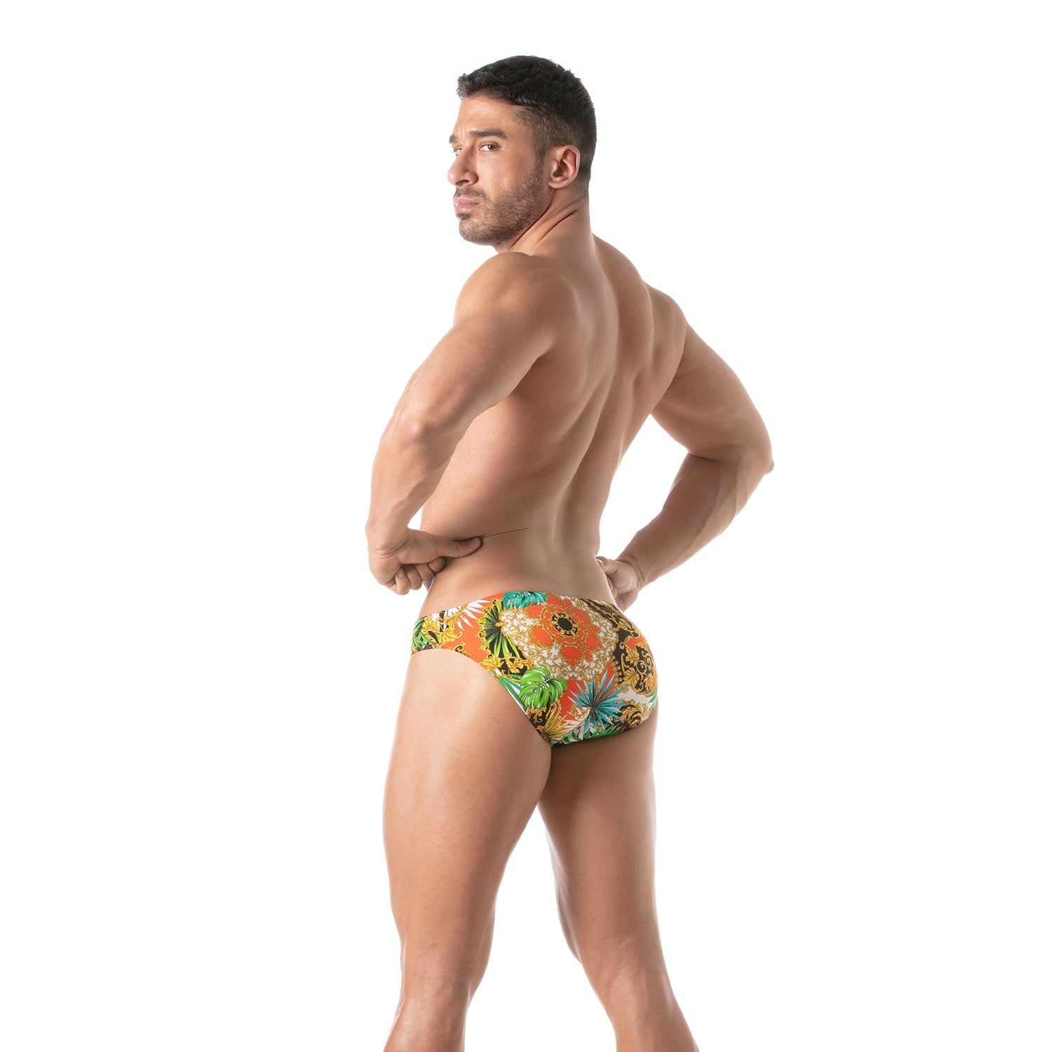 Baroque Badehose, Badeslip – Orange - TOF Paris - Shop Deutschland Noodosz