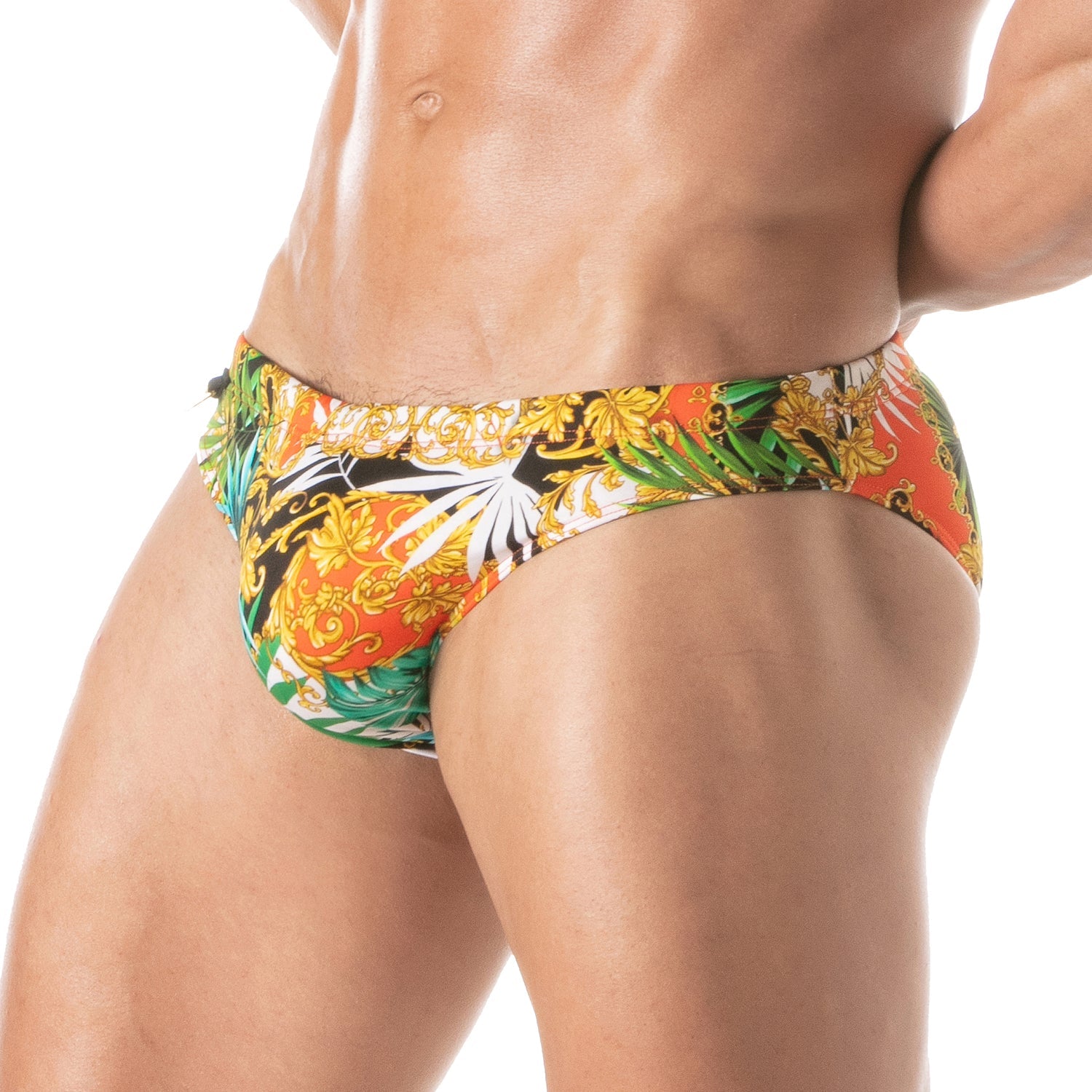 Baroque Badehose, Badeslip – Orange - TOF Paris - Shop Deutschland Noodosz
