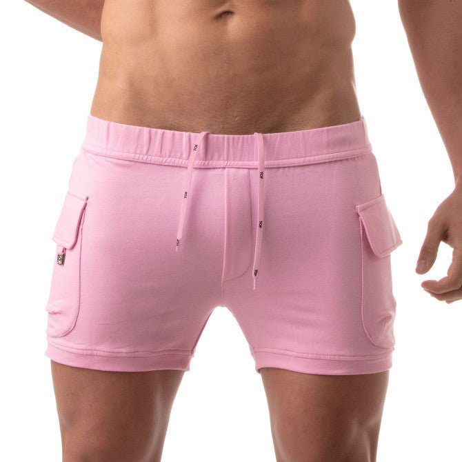 Cargo Shorts - Pink - noodosz - TOF Paris -