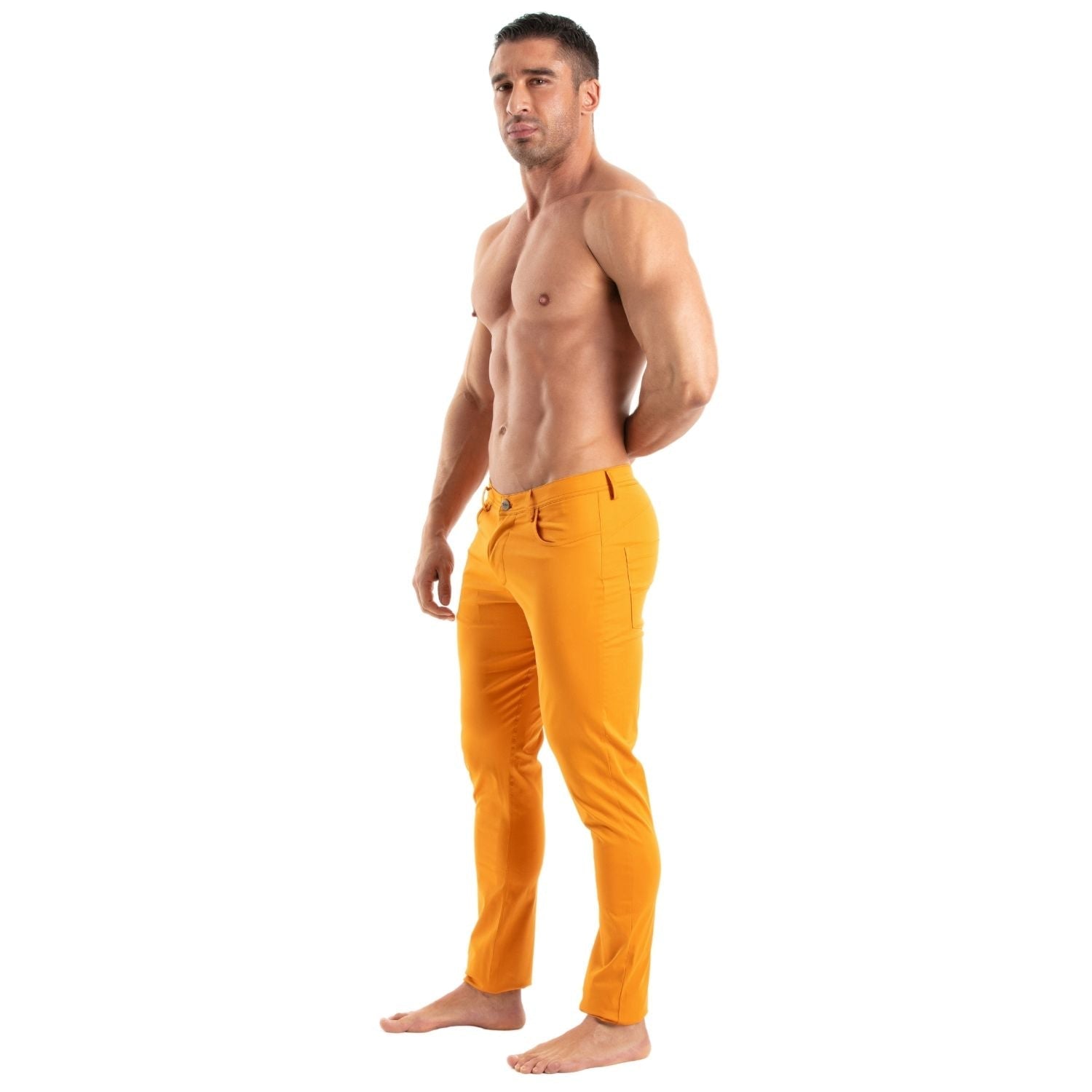 Chino Pants Orange - TOF Paris - Shop Deutschland Noodosz