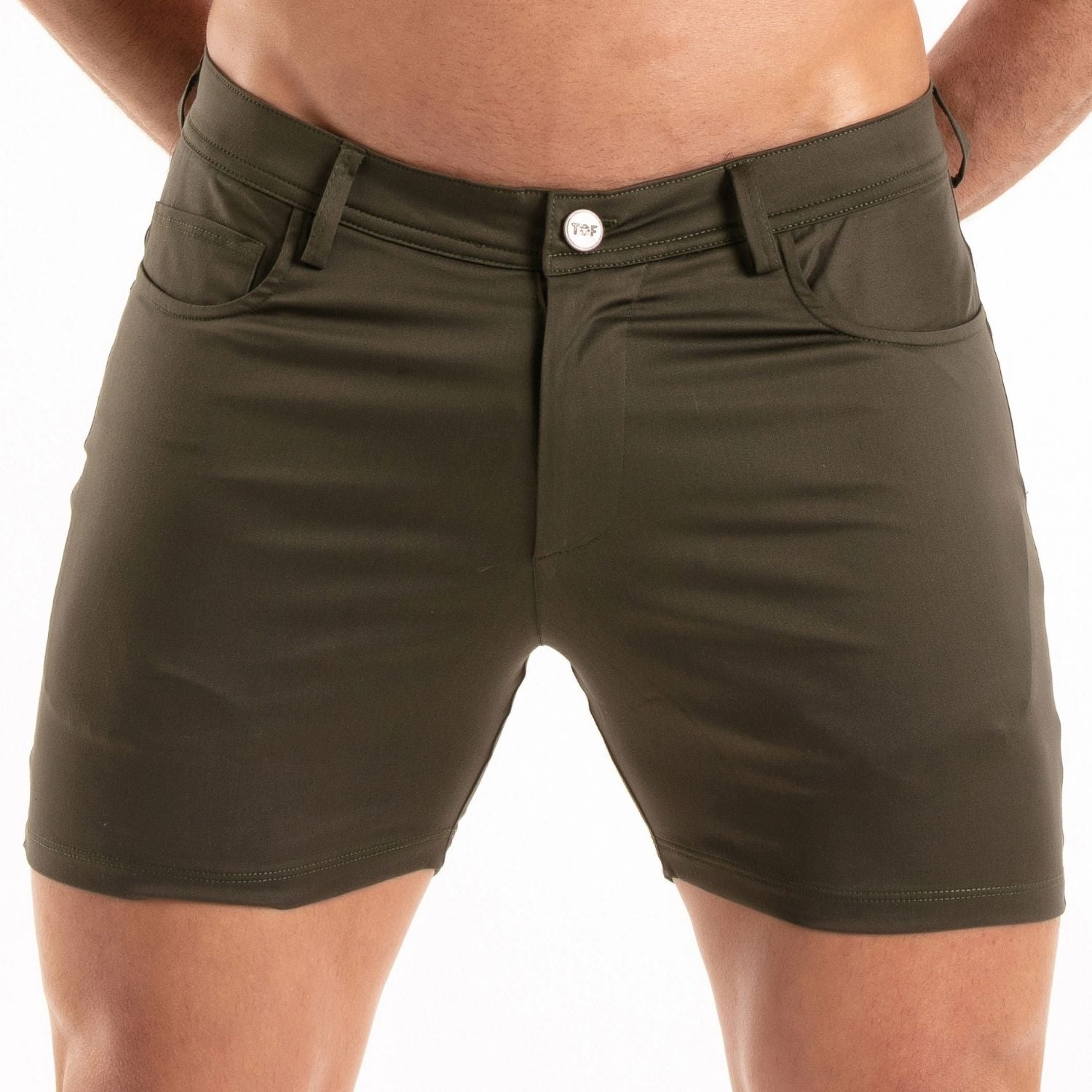 Chino Short Khaki - TOF Paris - Shop Deutschland Noodosz