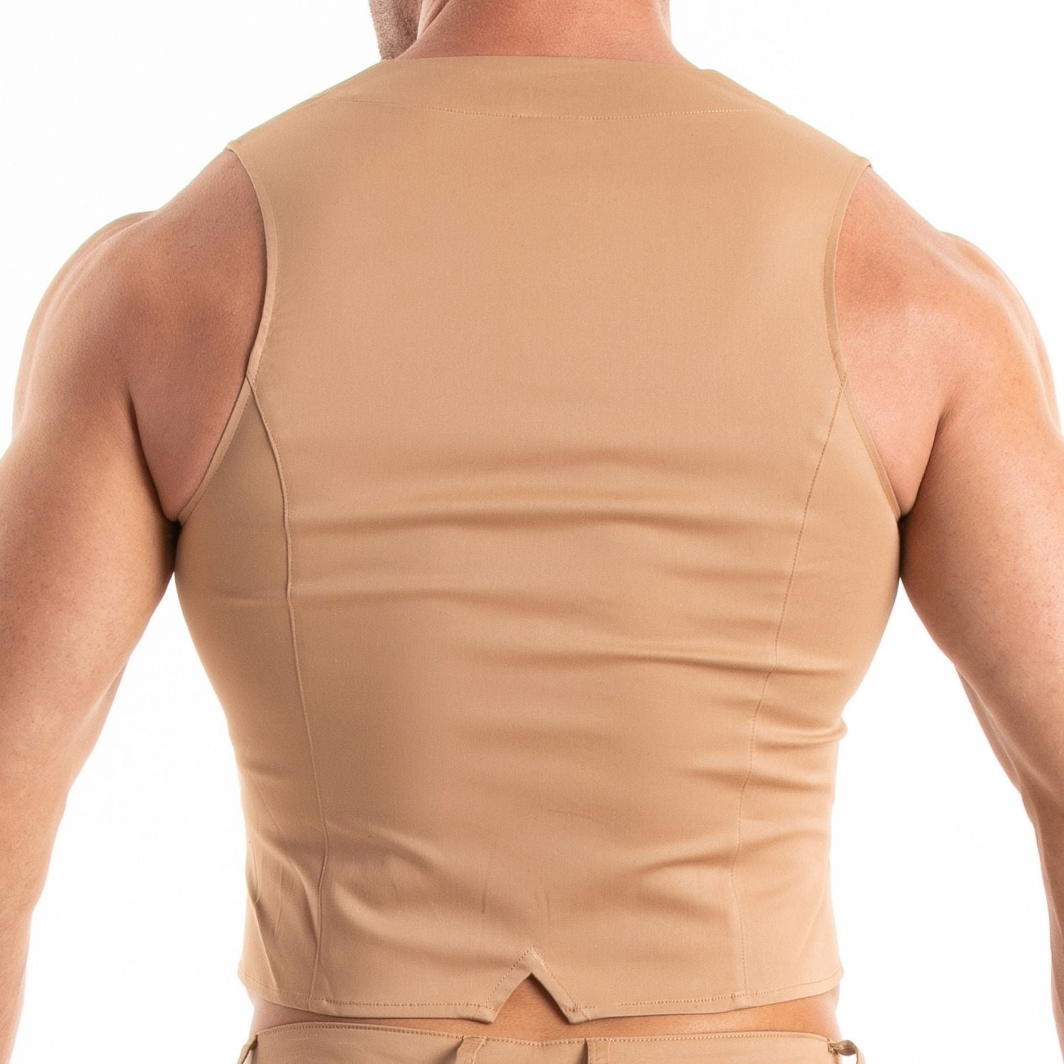 Chino Vest Brown - TOF Paris - Shop Deutschland Noodosz