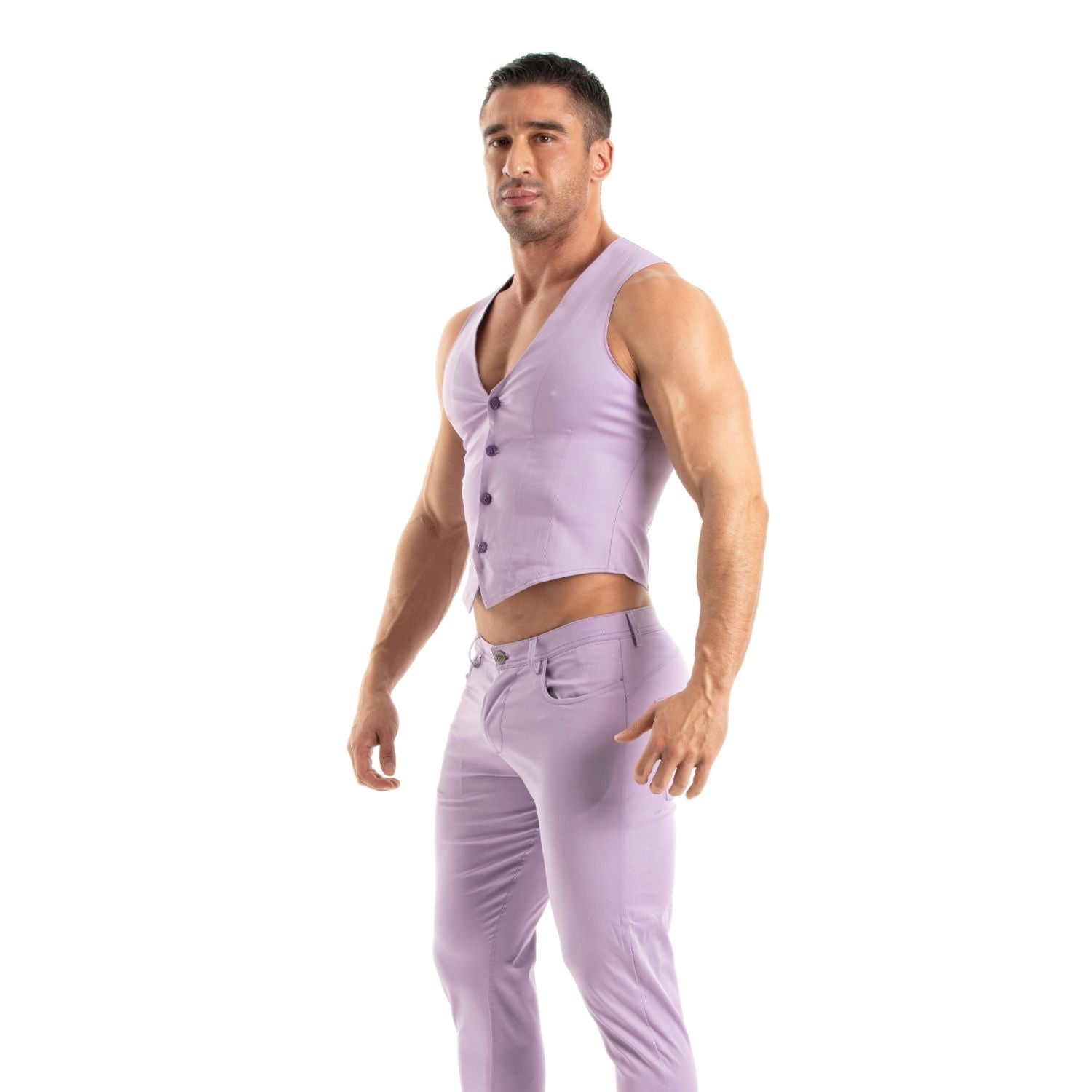 Chino Vest Purple - TOF Paris - Shop Deutschland Noodosz