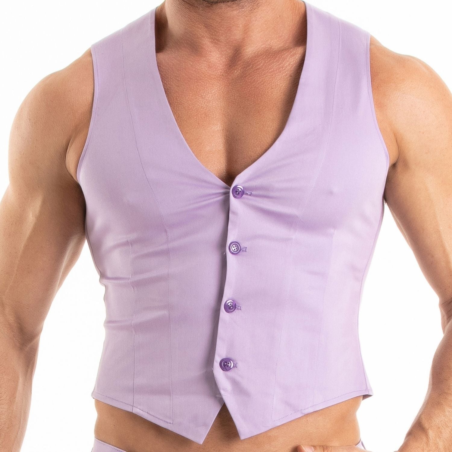 Chino Vest Purple - TOF Paris - Shop Deutschland Noodosz