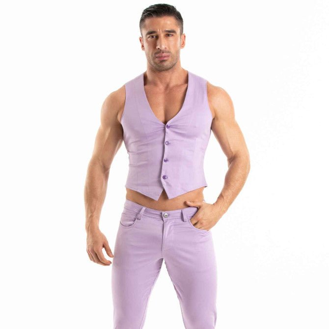 Chino Vest Purple - TOF Paris - Shop Deutschland Noodosz