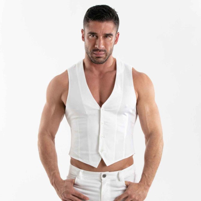 Chino Vest White - TOF Paris - Shop Deutschland Noodosz