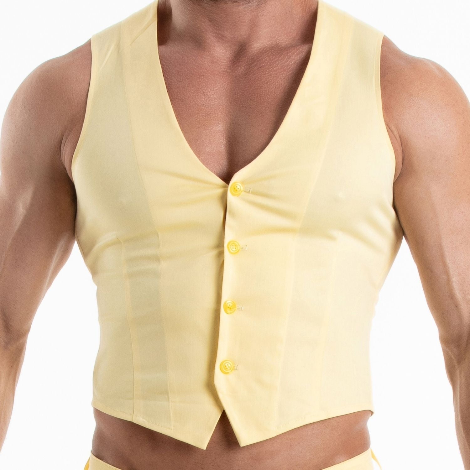 Chino Vest Yellow - TOF Paris - Shop Deutschland Noodosz
