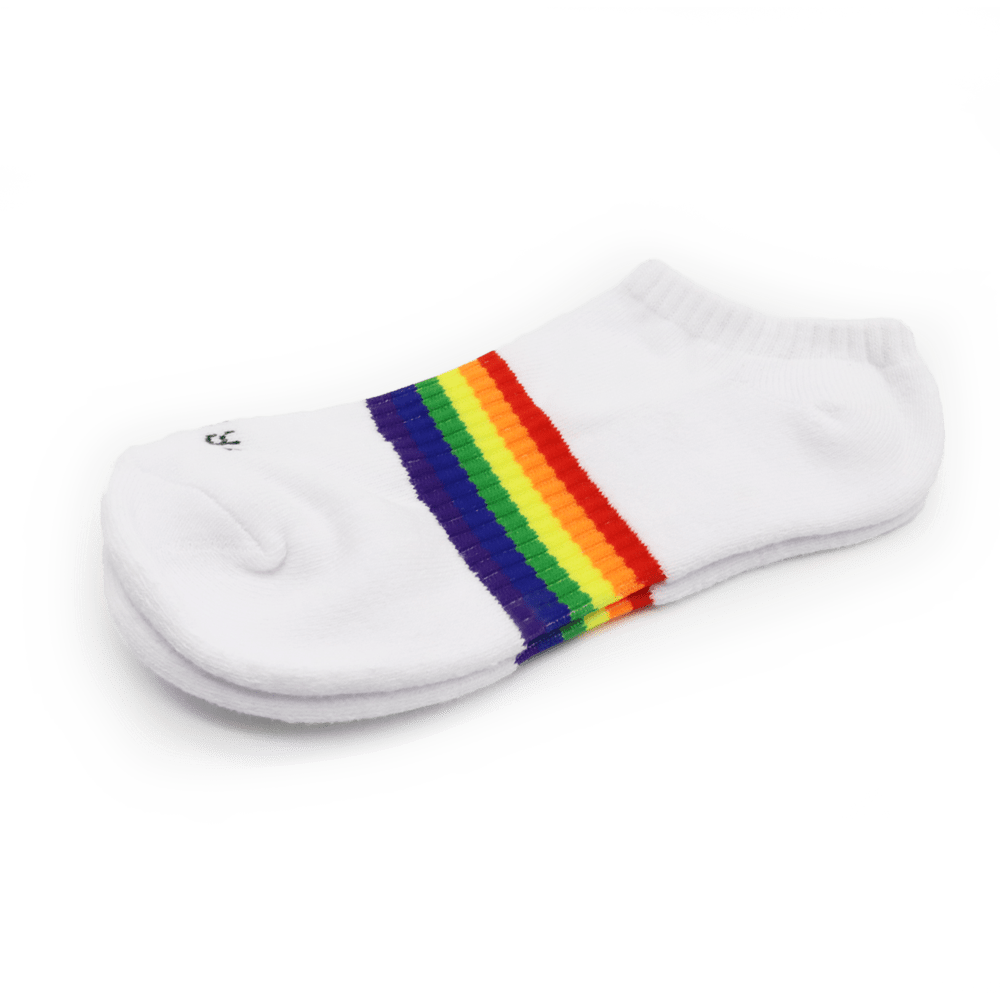 Classy Rainbow - Socken (Sneaker / Long Socks) - Gay - Shop.berlin - Shop Deutschland Noodosz