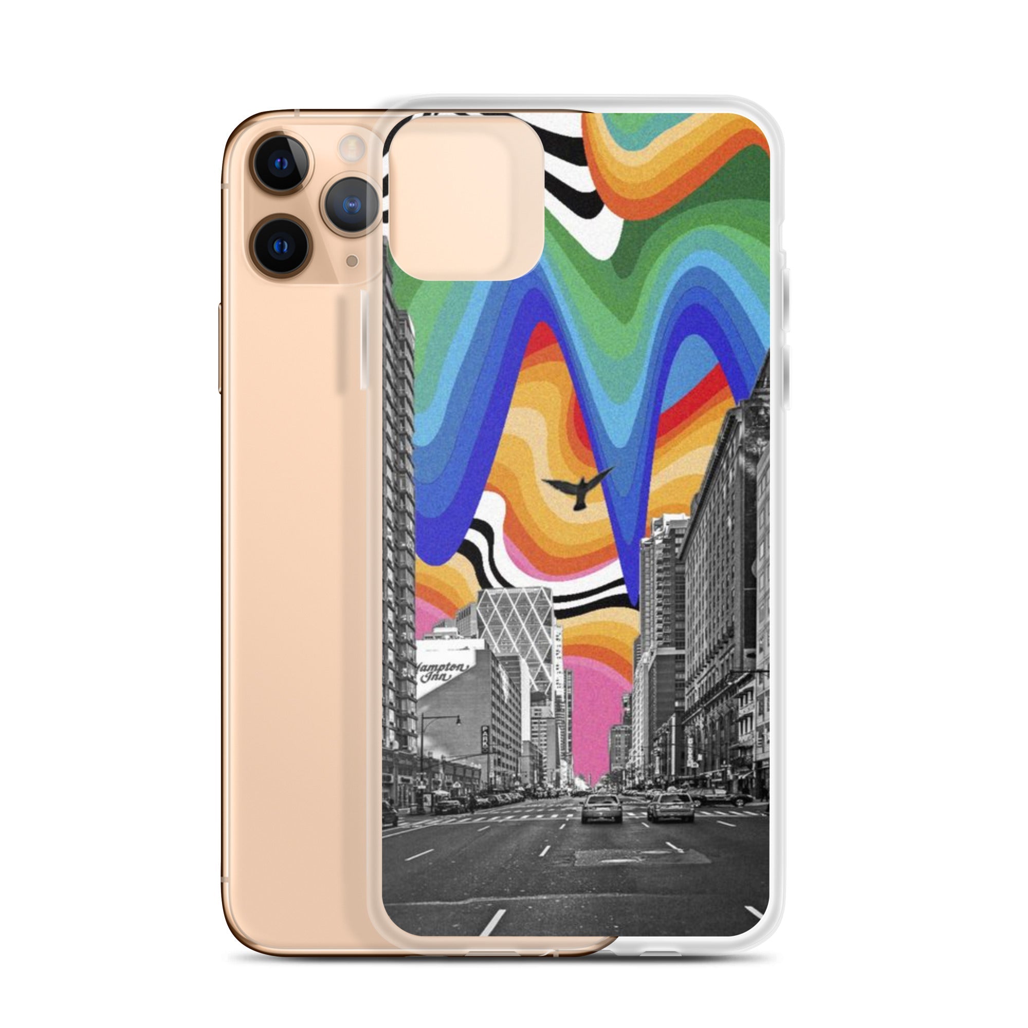New York on trip iPhone case
