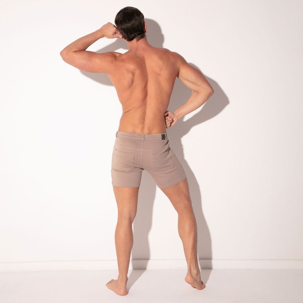 Code 22 - 5 POCKET STRETCH 9712S Chino Shorts Taube - kurze Hose - noodosz - Code 22 -