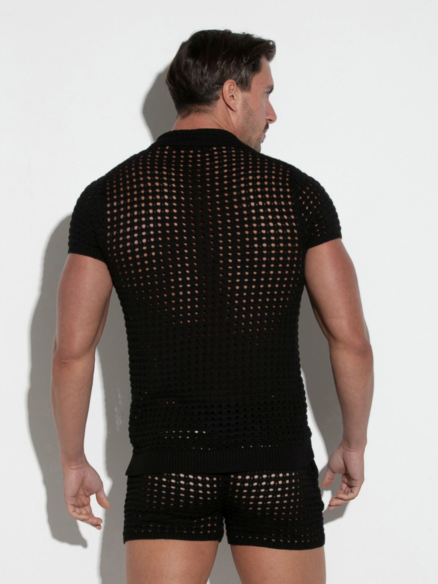 CODE 22 CROCKET KNIT POLO - 7007 Strick Polohemd - Code 22 - Shop Deutschland Noodosz