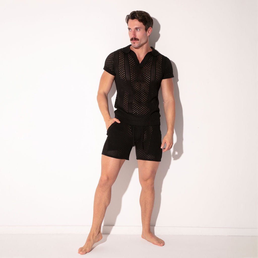 CODE 22 MOSAIC POLO - 7017 Poloshirt, Polohemd - Code 22 - Shop Deutschland Noodosz