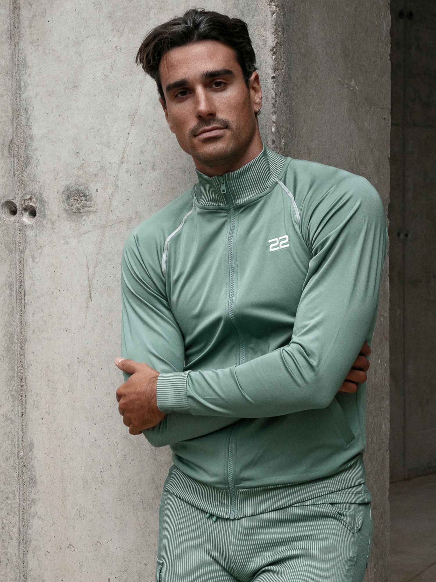 CODE 22 REFLEX ZIP - UP SWEATJACKE 9740 - Sportjacke - Code 22 - Shop Deutschland Noodosz