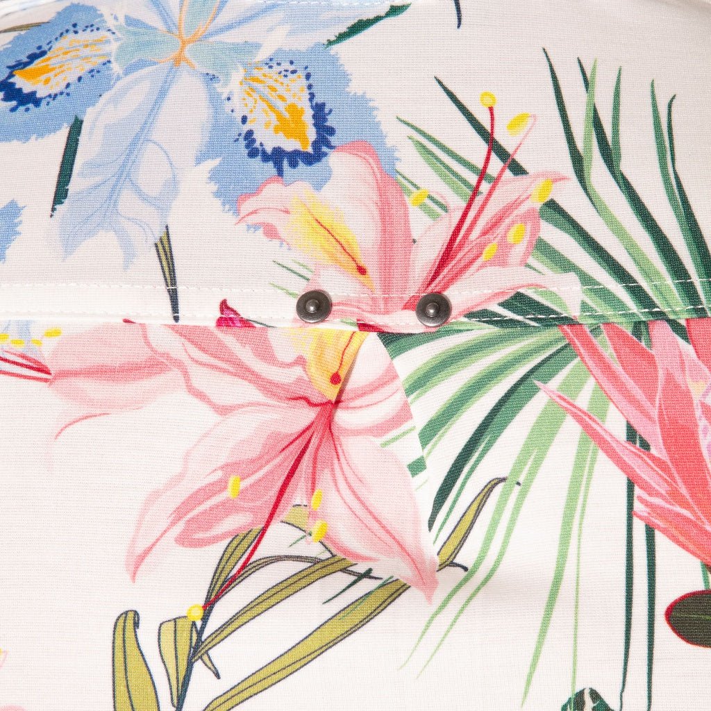 CODE 22 SILKEN Hemd Lime 9794, Freizeithemd bedruckt - noodosz - Code 22 -