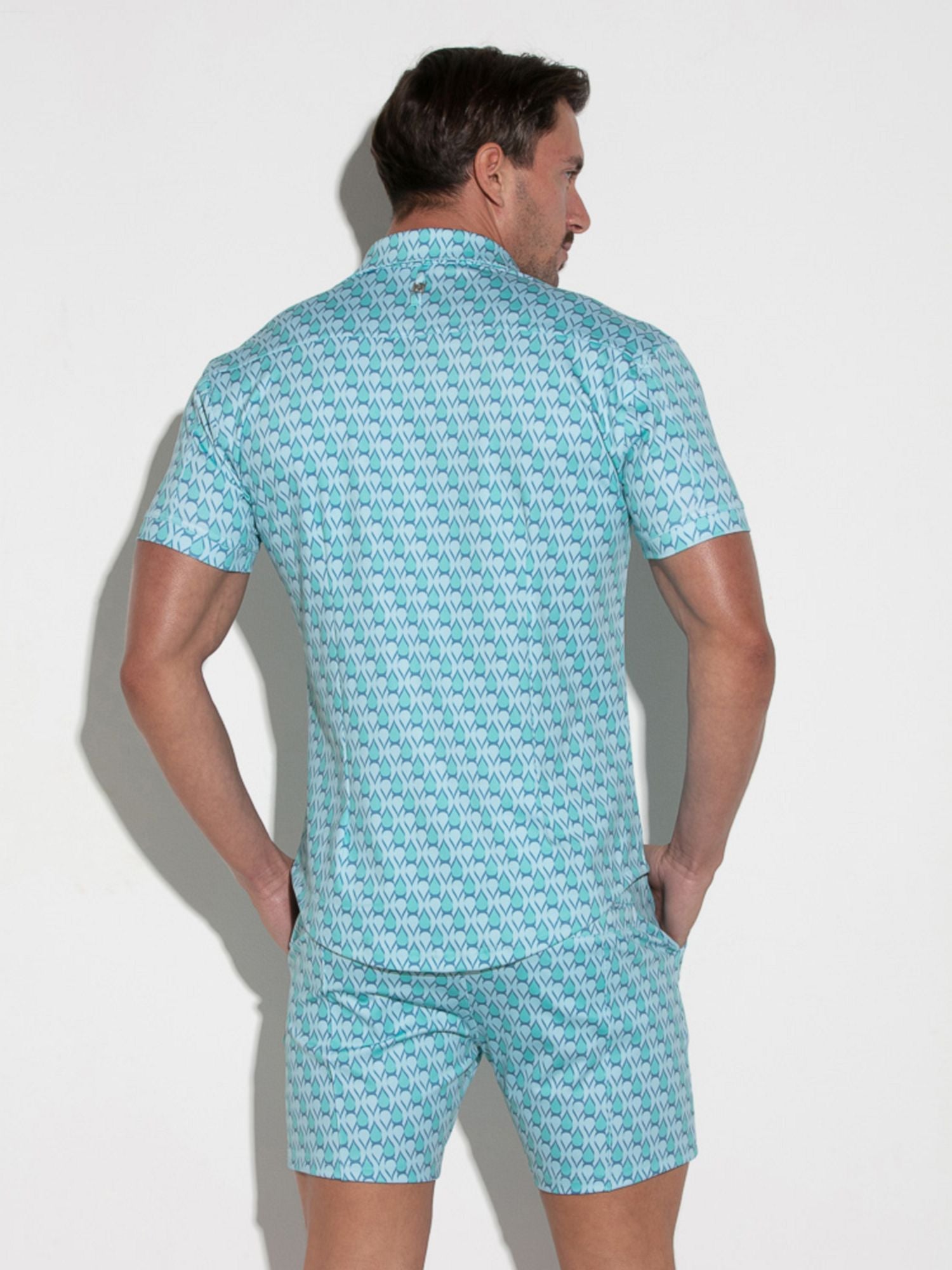 CODE 22 SILKY STRETCH SHIRT 9747, Freizeithemd bedruckt - Code 22 - Shop Deutschland Noodosz