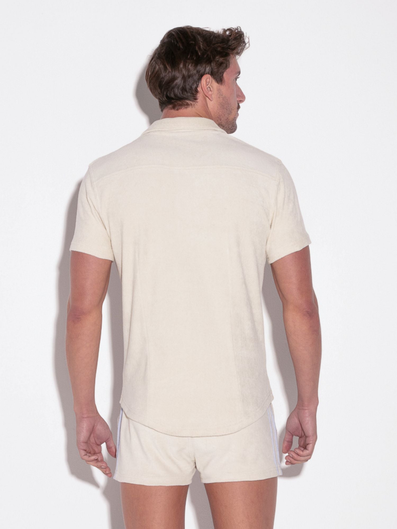CODE 22 TERRY SHIRT 9729, Freizeithemd aus Frottee Stoff - noodosz - Code 22 - Kleidung & Accessoires:Herren:Herrenmode:Shirts & Hemden:Freizeithemden & Shirts