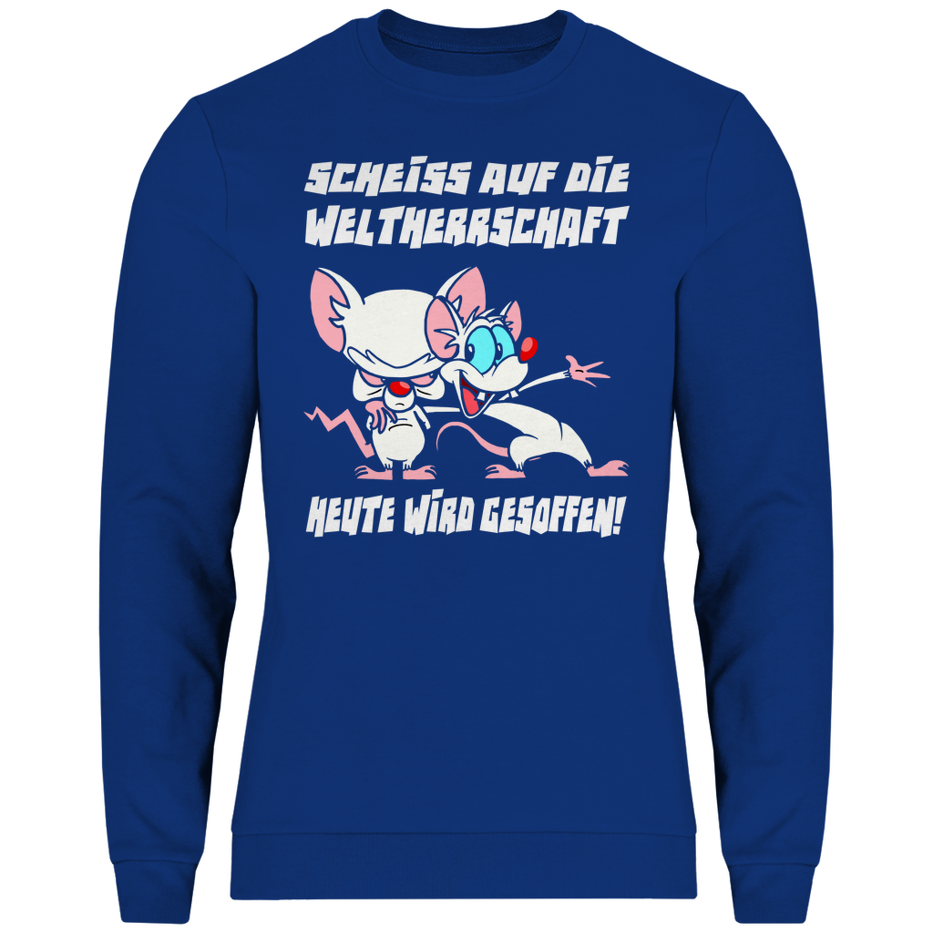 Herren Sweatshirt Pinky & Brain