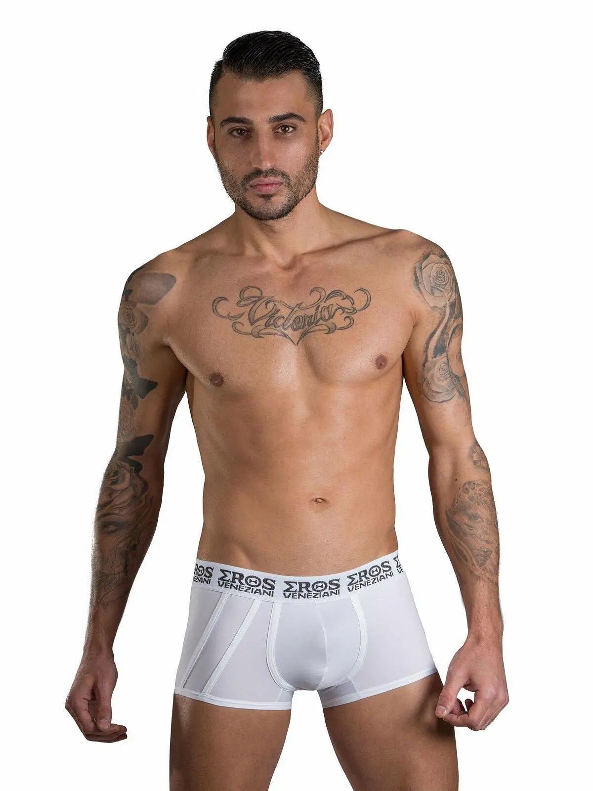 EROS VENEZIANI 7353 - Herren Boxer Push-Up Boxershorts Trunk Unterhose - noodosz