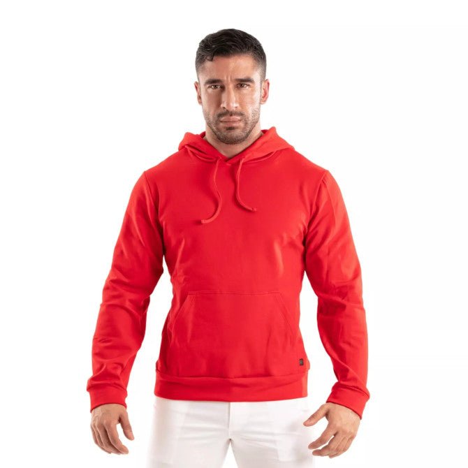 Roter Fleece - Hoodie - TOF Paris - Shop Deutschland Noodosz